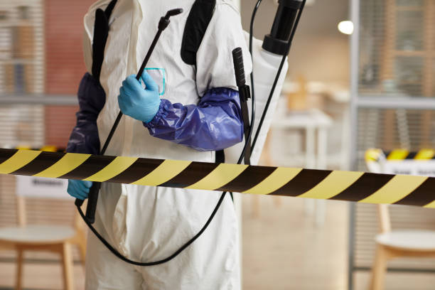 Professional Biohazard Cleanup technician working in Bloomfield, IN